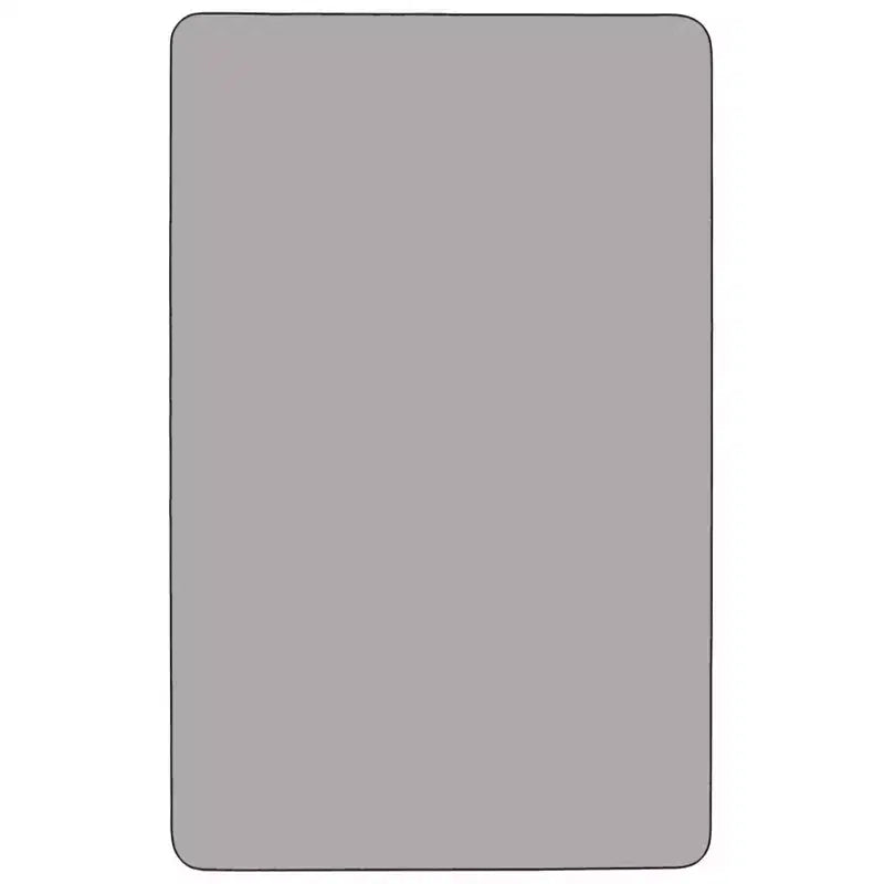 Table d'activités rectangulaire Emma et Oliver 24x48 en stratifié réglable pour la maternelle