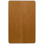 Table d'activités rectangulaire Emma et Oliver 24x48 en stratifié réglable pour la maternelle