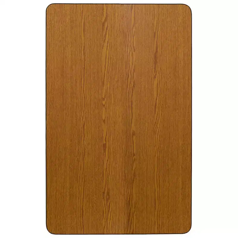 Table d'activités rectangulaire Emma et Oliver 24x48 en stratifié réglable pour la maternelle