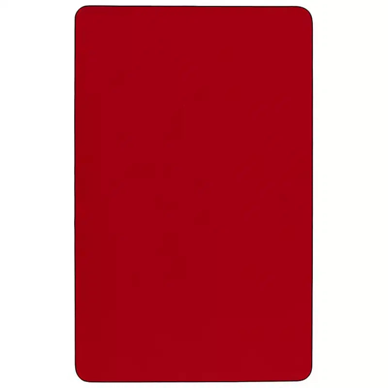 Table d'activités rectangulaire Emma et Oliver 24x48 en stratifié réglable pour la maternelle
