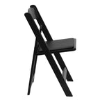 Emma et Oliver Chaise pliante en résine avec assise rembourrée en vinyle, lot de 2, pour mariage ou événement