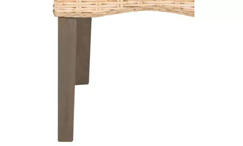 Chaise de salle à manger en osier Ozias 19 H (lot de 2) - SEA8014 - Safavieh