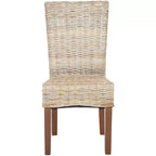 Chaise de salle à manger en osier Ozias 19 H (lot de 2) - SEA8014 - Safavieh