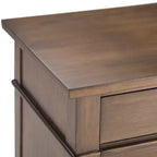 Table de chevet 24" en bois massif Sterling - WyndenHall