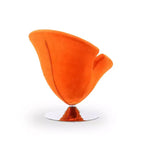 Fauteuil pivotant Tulip Velvet - Manhattan Comfort