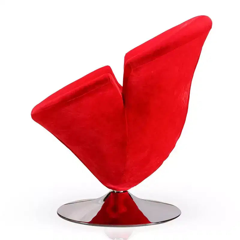 Fauteuil pivotant Tulip Velvet - Manhattan Comfort