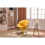 Fauteuil pivotant Tulip Velvet - Manhattan Comfort