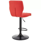 Tabouret de bar réglable Bardot en similicuir et finition métal - Armen Living