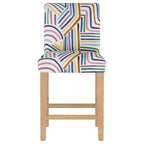 Tabouret de bar hauteur comptoir à motifs Skyline Furniture Hendrix