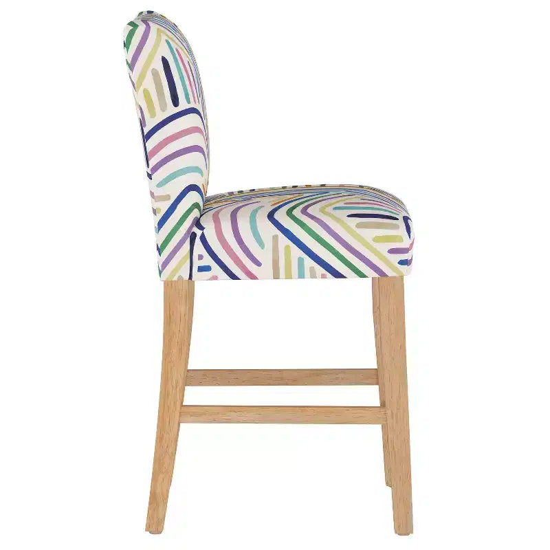 Tabouret de bar hauteur comptoir à motifs Skyline Furniture Hendrix