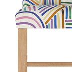 Tabouret de bar hauteur comptoir à motifs Skyline Furniture Hendrix