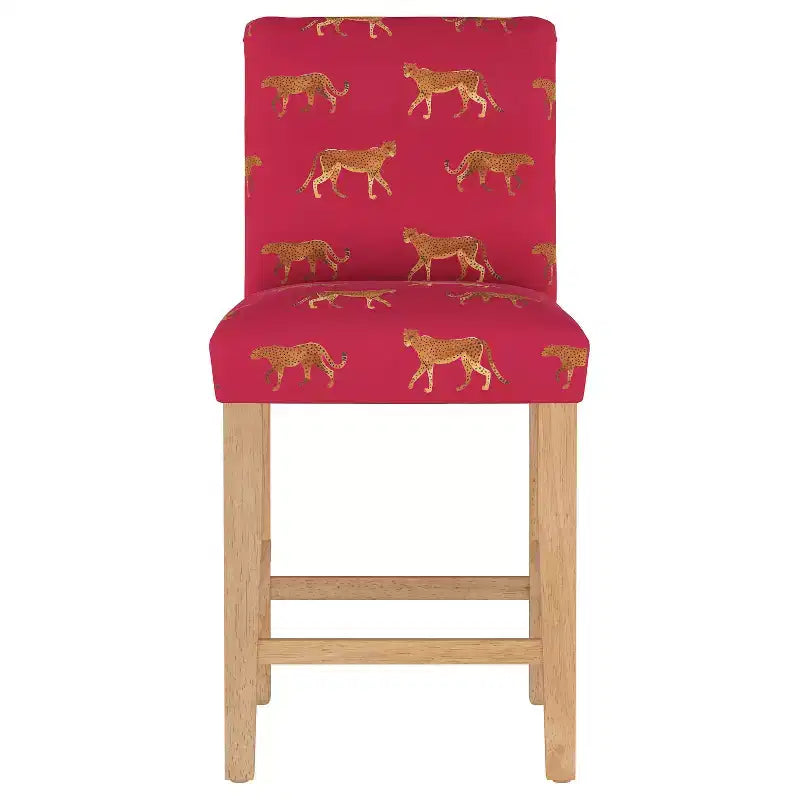 Tabouret de bar hauteur comptoir à motifs Skyline Furniture Hendrix