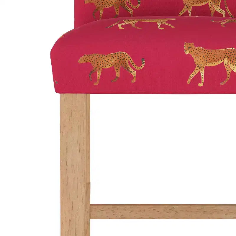 Tabouret de bar hauteur comptoir à motifs Skyline Furniture Hendrix