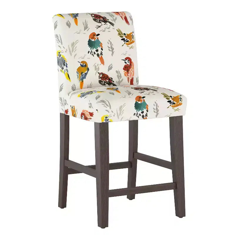 Tabouret de bar hauteur comptoir à motifs Skyline Furniture Hendrix