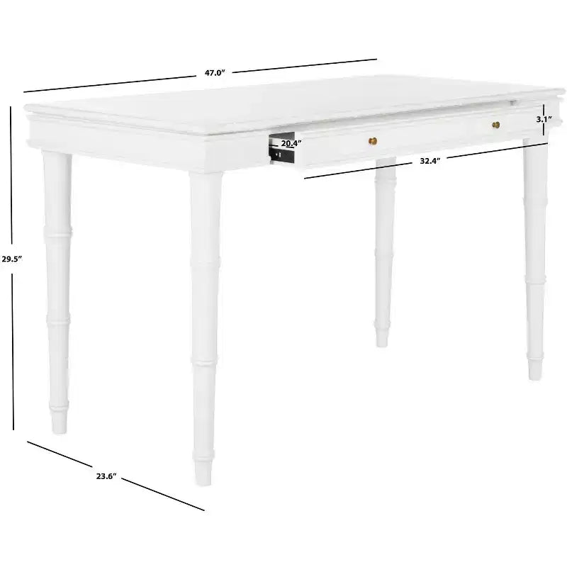Bureau 1 tiroir Noely - DSK3500 - Safavieh
