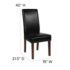 Lot de 4 chaises Parsons Flash Furniture de la série Greenwich