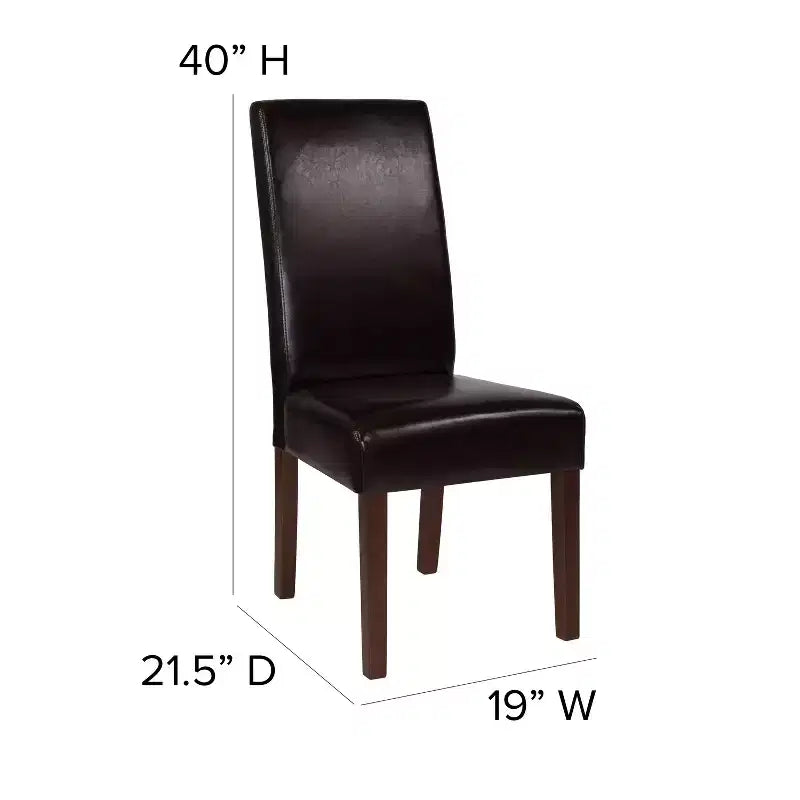 Lot de 4 chaises Parsons Flash Furniture de la série Greenwich