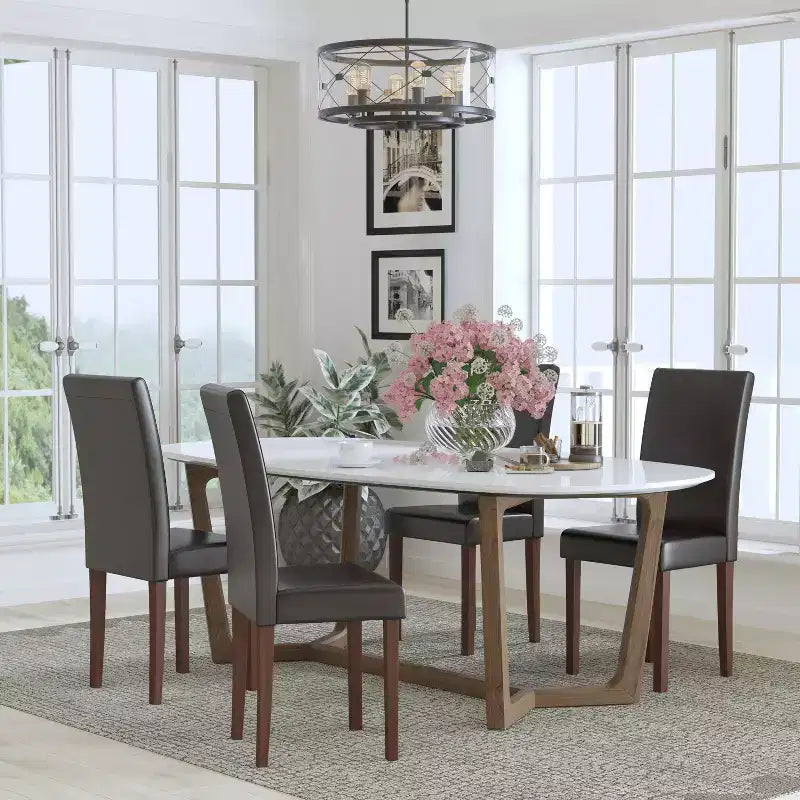 Lot de 4 chaises Parsons Flash Furniture de la série Greenwich