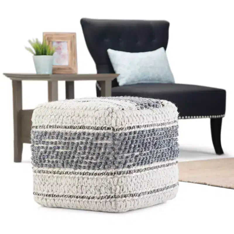Pouf carré Heyfield - WyndenHall
