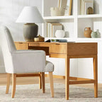 Bureau coquille Thousand Oaks Wood - Threshold conçu avec Studio McGee