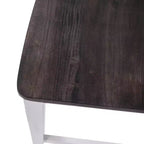 Flash Furniture Gwendolyn, lot de 2 tabourets de bar modernes de style rustique en bois massif de qualité commerciale, hauteur comptoir