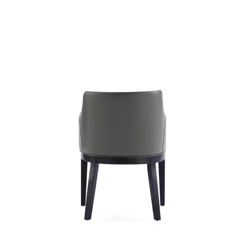 Lot de 2 fauteuils de salle à manger modernes en similicuir Gansevoort - Manhattan Comfort