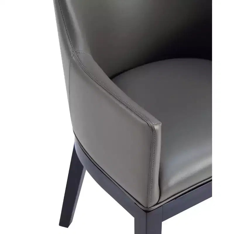 Lot de 2 fauteuils de salle à manger modernes en similicuir Gansevoort - Manhattan Comfort