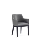 Lot de 2 fauteuils de salle à manger modernes en similicuir Gansevoort - Manhattan Comfort