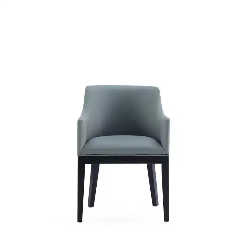Lot de 2 fauteuils de salle à manger modernes en similicuir Gansevoort - Manhattan Comfort