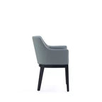 Lot de 2 fauteuils de salle à manger modernes en similicuir Gansevoort - Manhattan Comfort