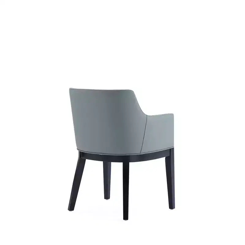 Lot de 2 fauteuils de salle à manger modernes en similicuir Gansevoort - Manhattan Comfort