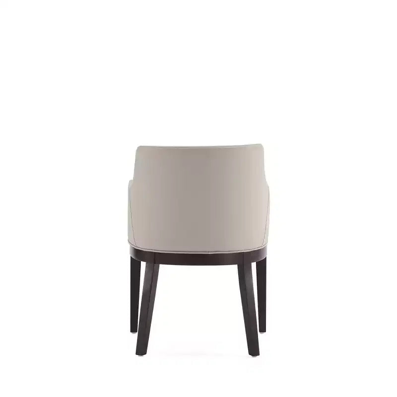 Lot de 2 fauteuils de salle à manger modernes en similicuir Gansevoort - Manhattan Comfort