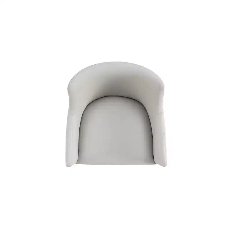 Lot de 2 fauteuils de salle à manger modernes en similicuir Gansevoort - Manhattan Comfort