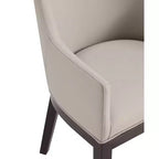 Lot de 2 fauteuils de salle à manger modernes en similicuir Gansevoort - Manhattan Comfort