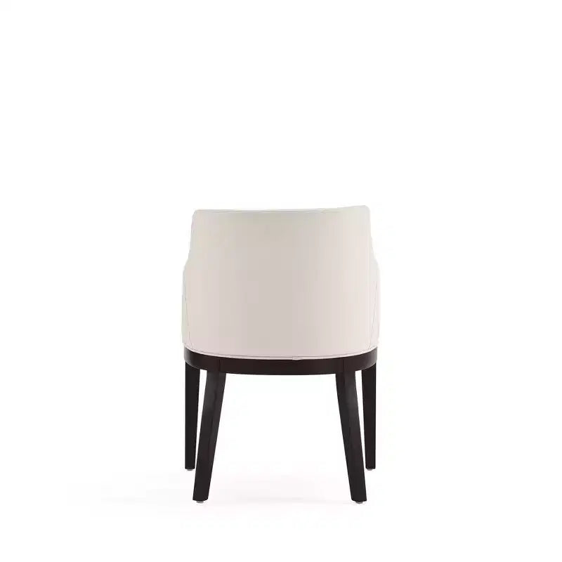 Lot de 2 fauteuils de salle à manger modernes en similicuir Gansevoort - Manhattan Comfort