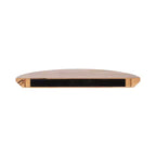 Console murale semi-circulaire en bois Kate and Laurel Colter, 28x3x14, Naturel