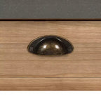 Console en bois rectangulaire Kate and Laurel Rutledge, 48x16x32, marron rustique