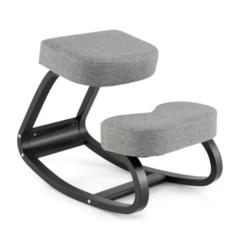 Chaise à bascule ergonomique Costway pour la bonne posture, soulage le mal de dos, coussin rembourré