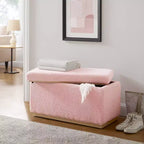 Pouf de rangement rectangulaire Lucinda - Linon