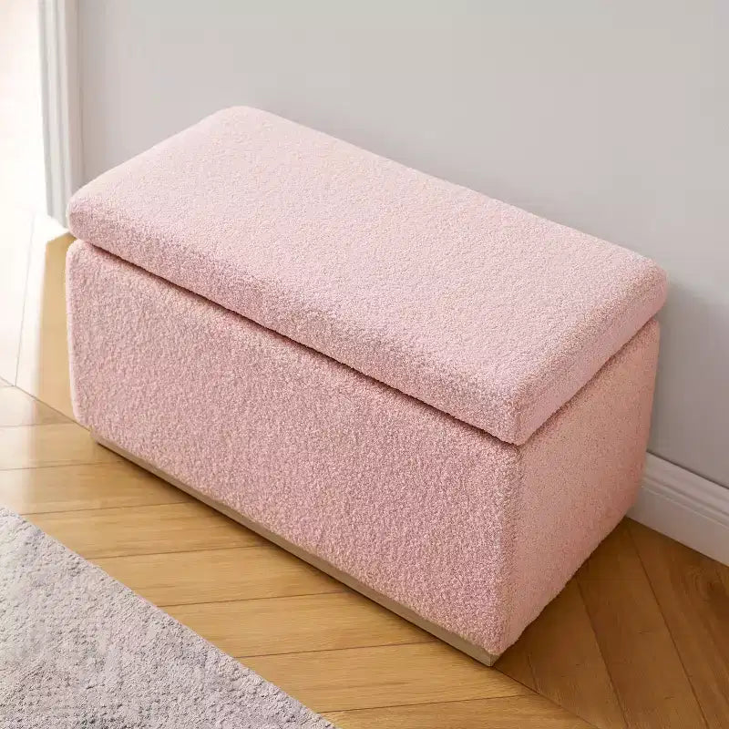 Pouf de rangement rectangulaire Lucinda - Linon