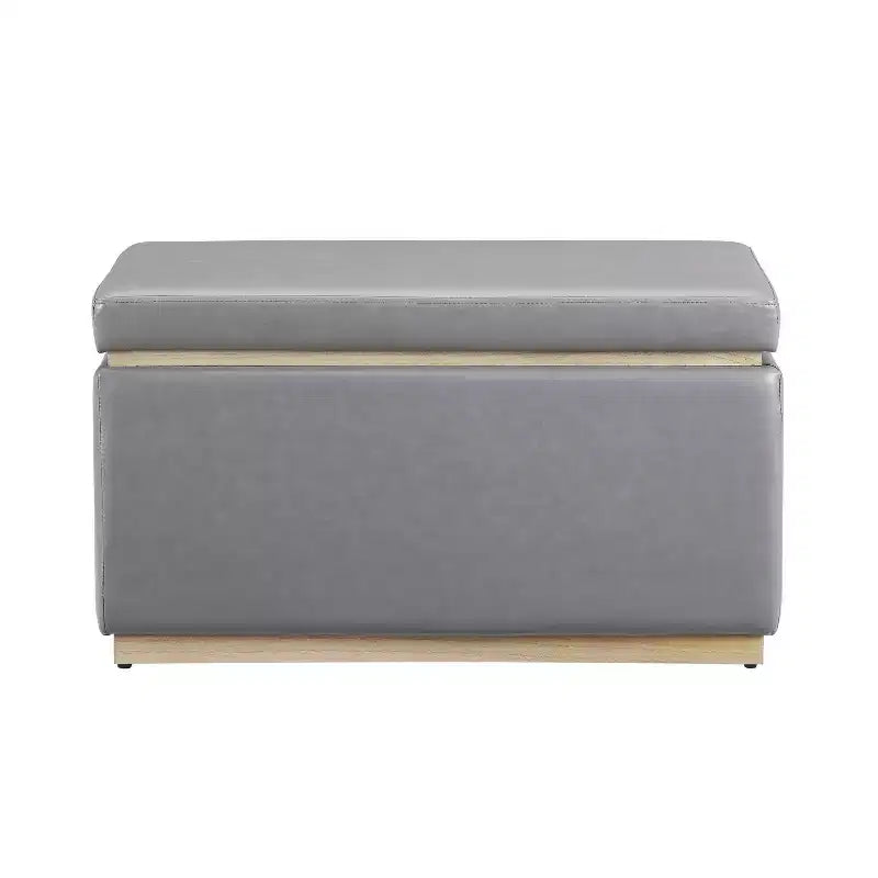 Pouf de rangement rectangulaire Lucinda - Linon