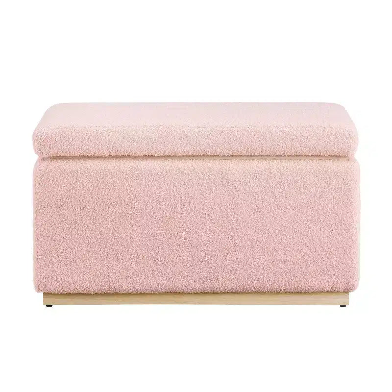 Pouf de rangement rectangulaire Lucinda - Linon