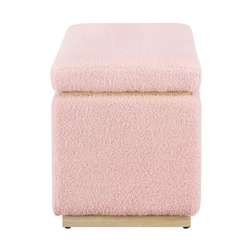 Pouf de rangement rectangulaire Lucinda - Linon