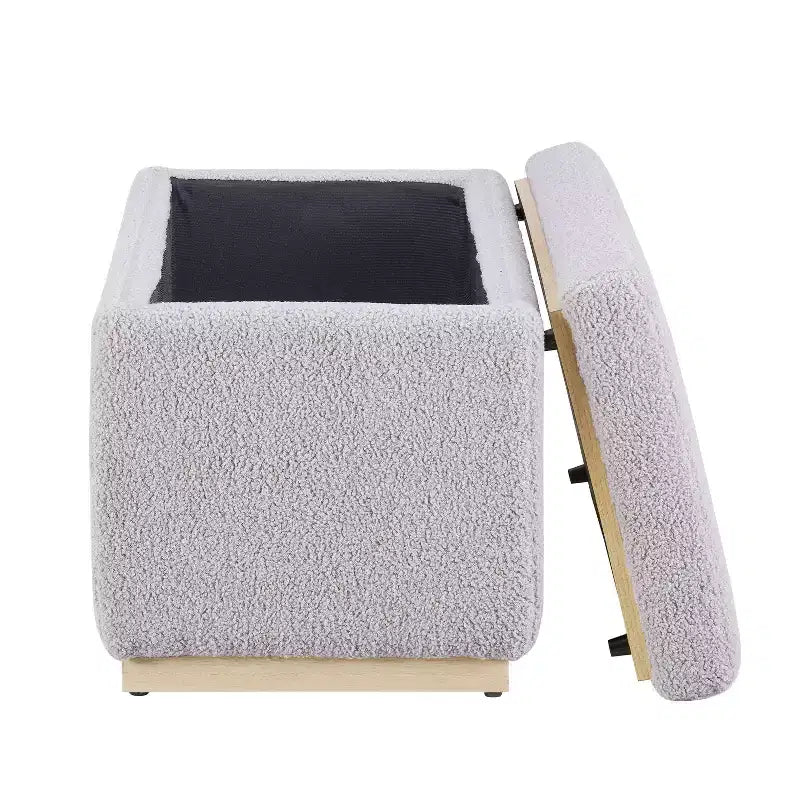Pouf de rangement rectangulaire Lucinda - Linon