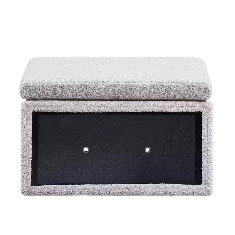 Pouf de rangement rectangulaire Lucinda - Linon