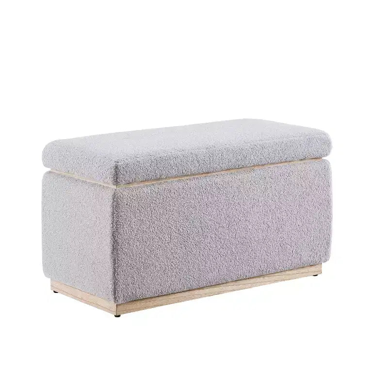 Pouf de rangement rectangulaire Lucinda - Linon