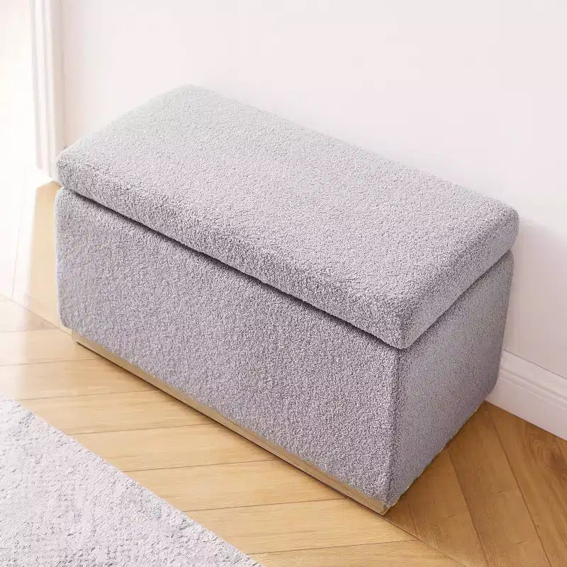 Pouf de rangement rectangulaire Lucinda - Linon