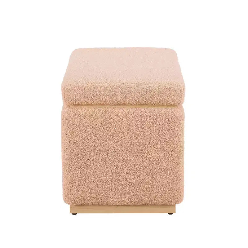Pouf de rangement rectangulaire Lucinda - Linon