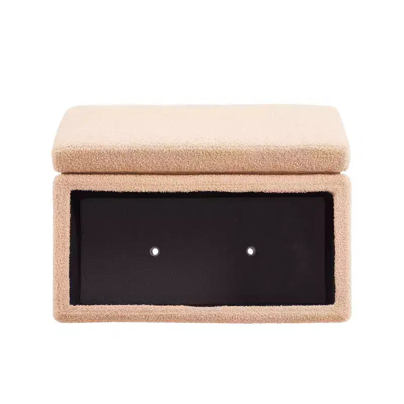 Pouf de rangement rectangulaire Lucinda - Linon