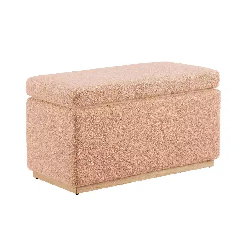Pouf de rangement rectangulaire Lucinda - Linon